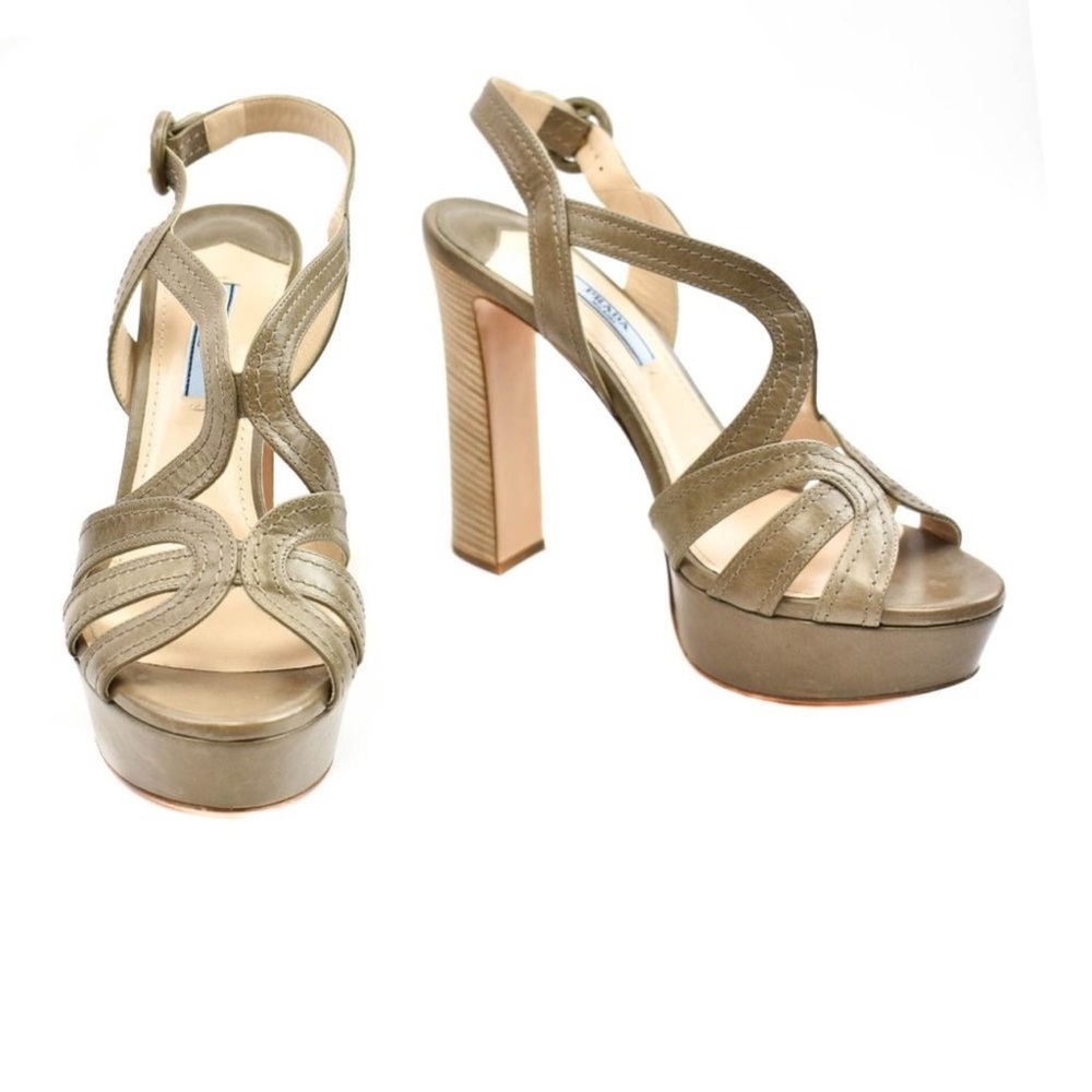 Prada sandal heels